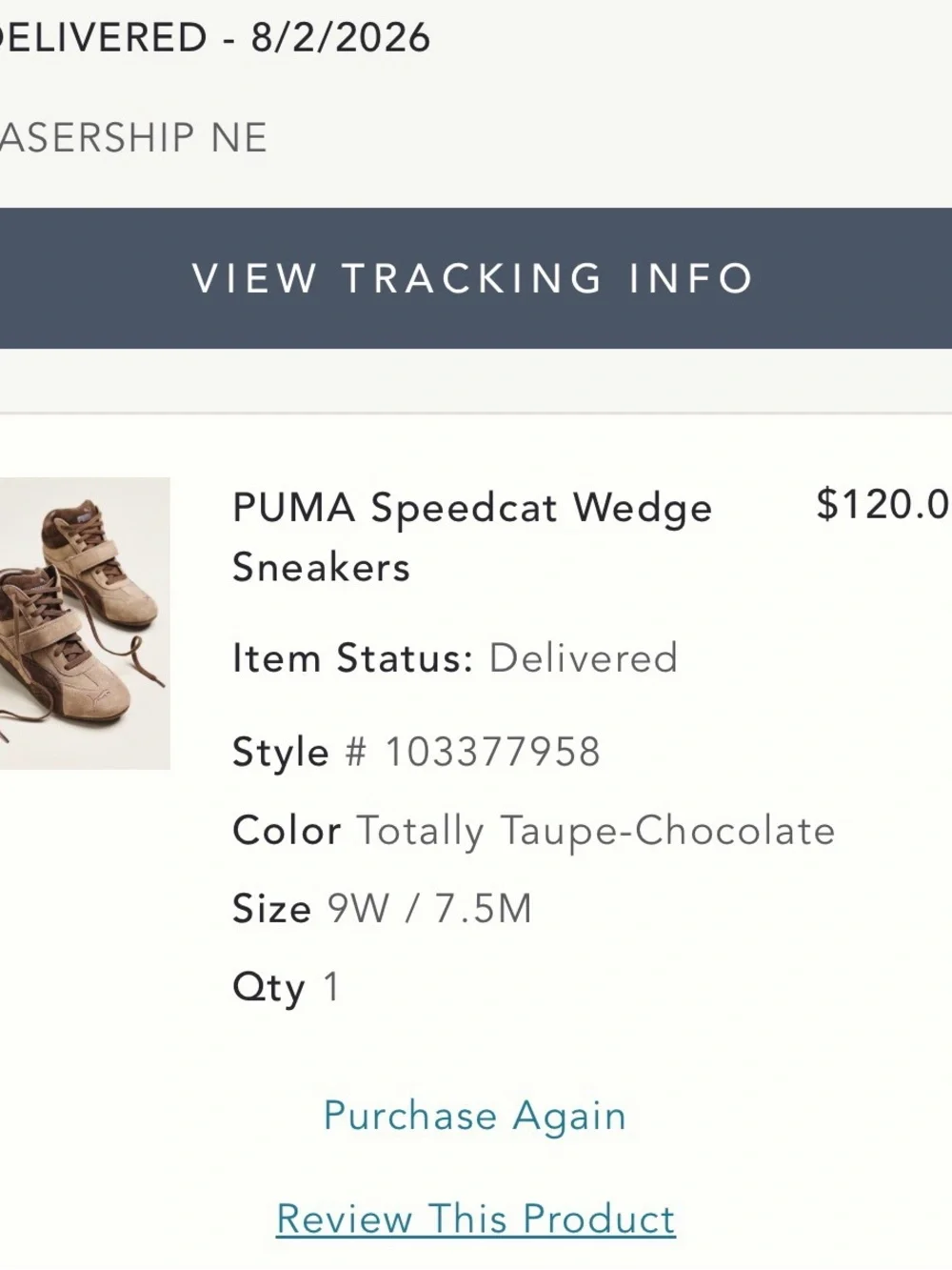 Puma speed cat wedge.